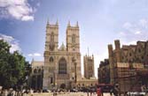 Two fathers' rights protesters scale London's Westminster Abbey