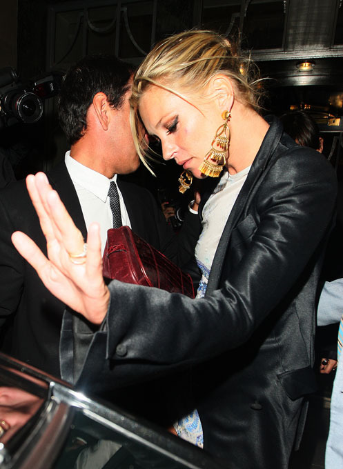 Kate Moss and The Kills