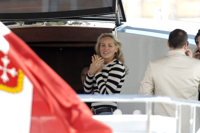 Good morning, Sharon Stone