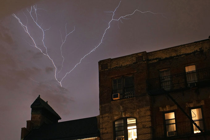 Spectacular photos of lightnings