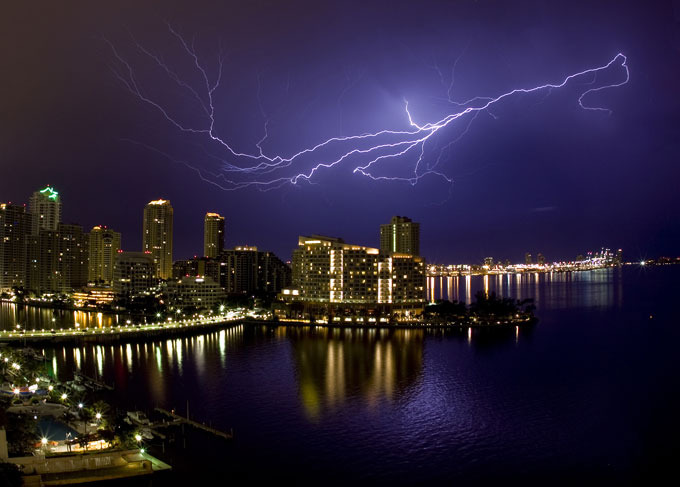 Spectacular photos of lightnings