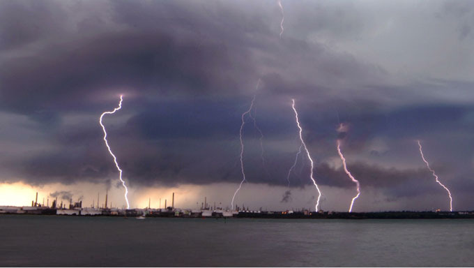 Spectacular photos of lightnings