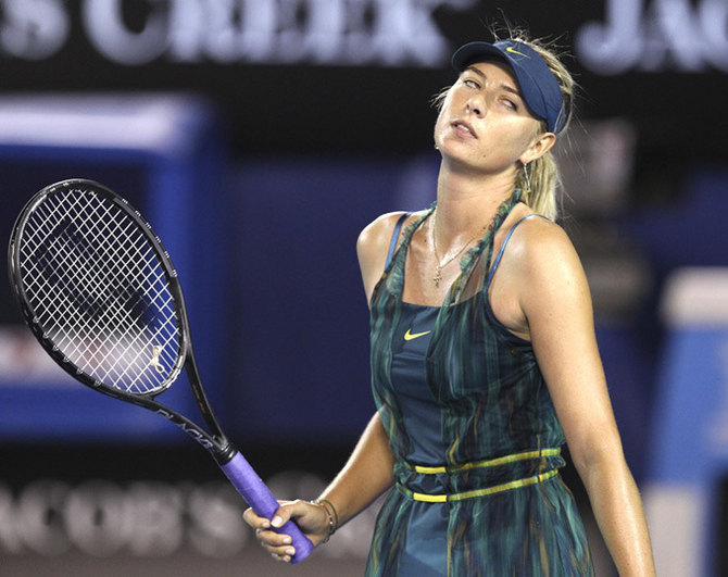 Maria Sharapova Flops at Australian Open