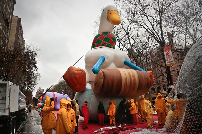 Thanksgiving parade in NYC