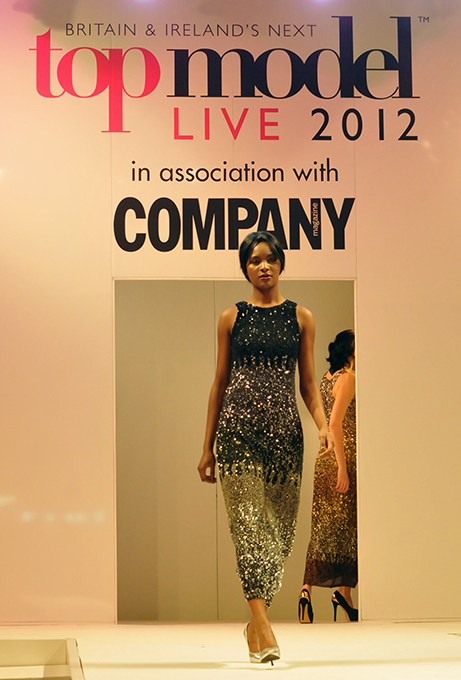 Amy Childs at the Clothes Show in Birmingham