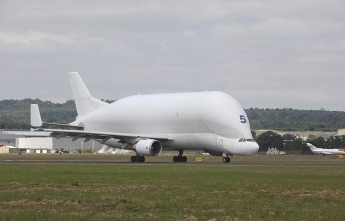 Jumbo jets: Fortresses and belugas can fly too
