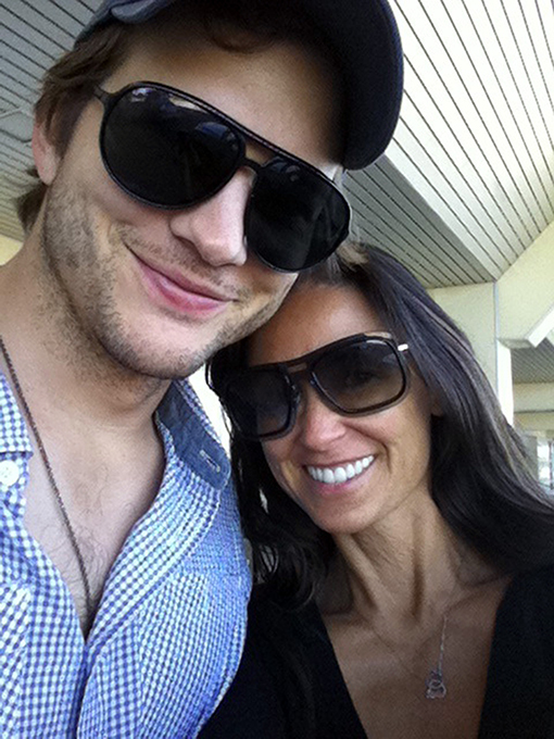 Moore and Kutcher married no more