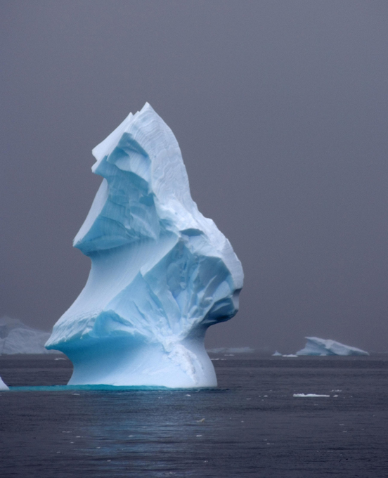 Amazing icerbergs created by mother nature