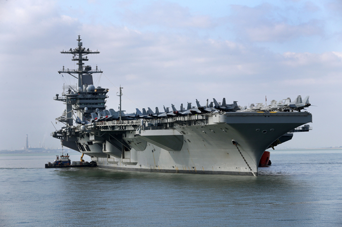 Most powerful aircraft carriers
