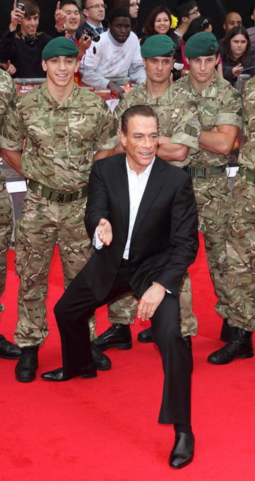Jean Claude Van Damme rocks at 52
