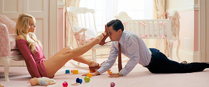 Leonardo DiCaprio in 'The Wolf Of Wall Street'