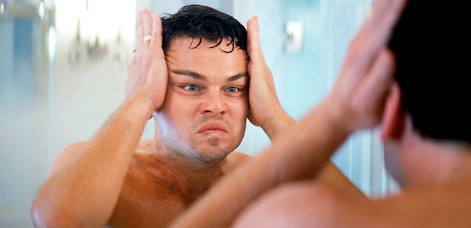 Leonardo DiCaprio in 'The Wolf Of Wall Street'