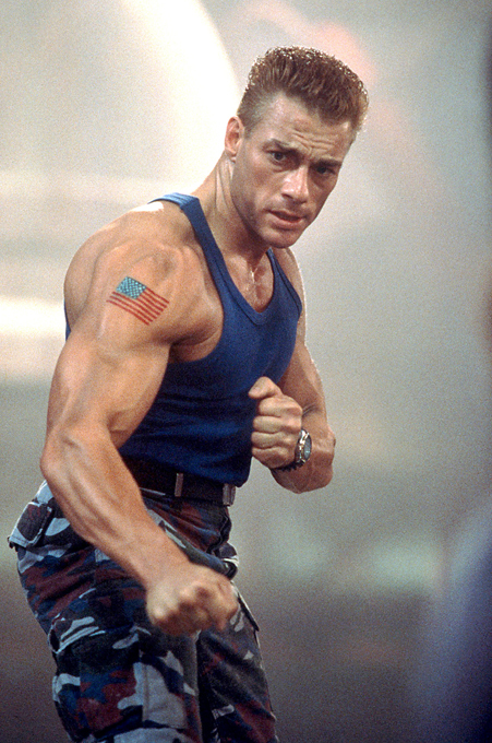 Jean Claude Van Damme rocks at 52
