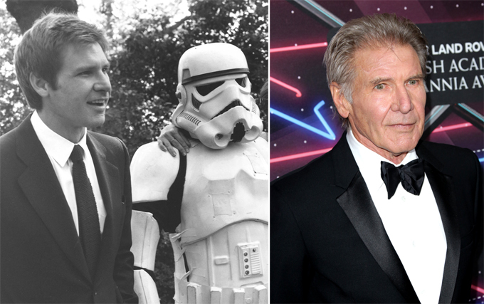 Stars of Star Wars 38 years later