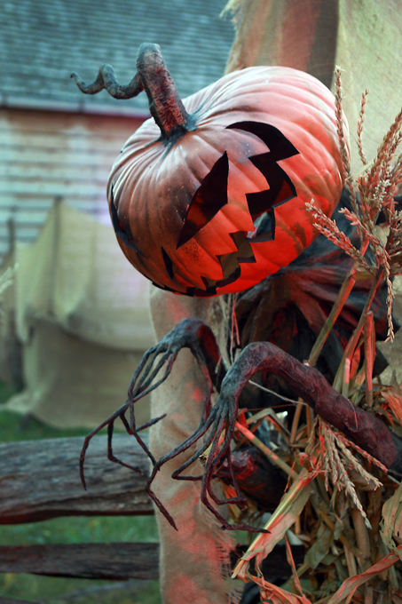Getting trick-or-treating with it