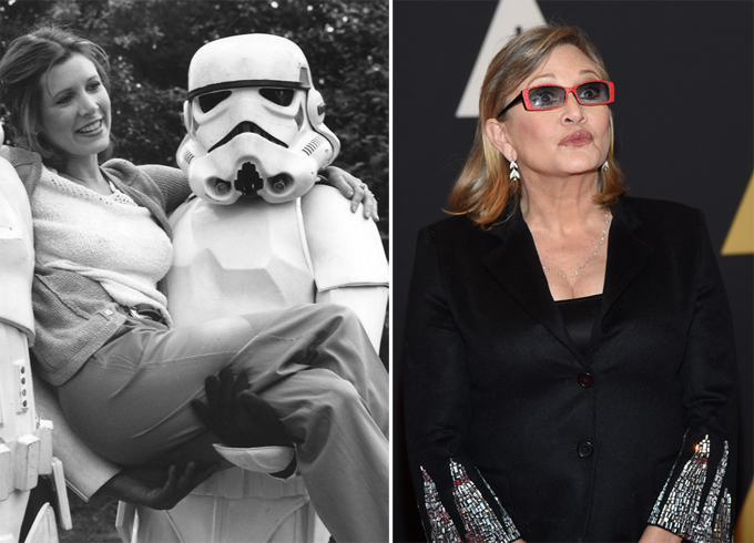 Stars of Star Wars 38 years later