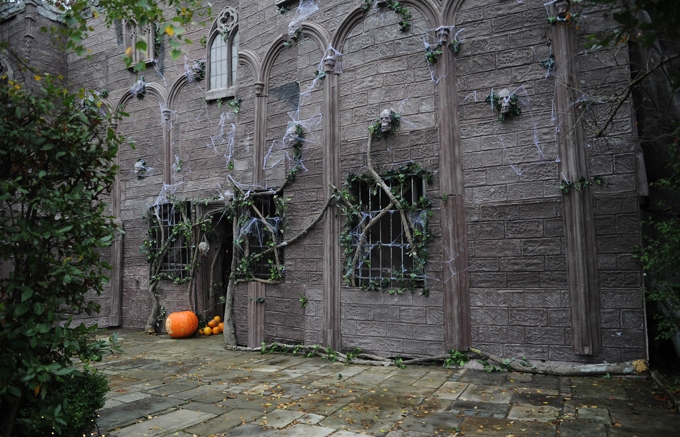 Getting trick-or-treating with it