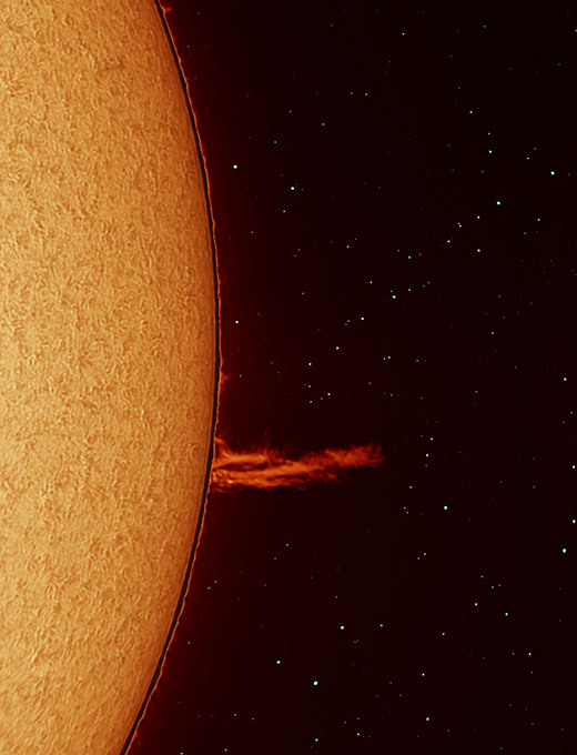 Stunning images of the Sun