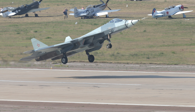Russia's Sukhoi PAK FA T-50 5th generation fighter