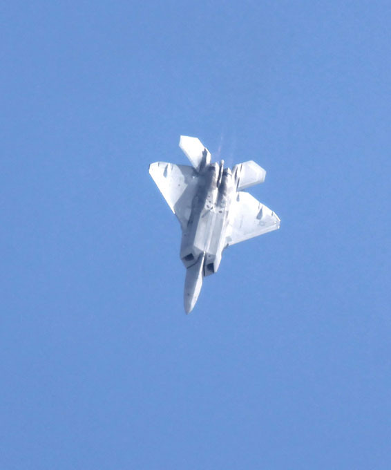 F-22 Raptor in action