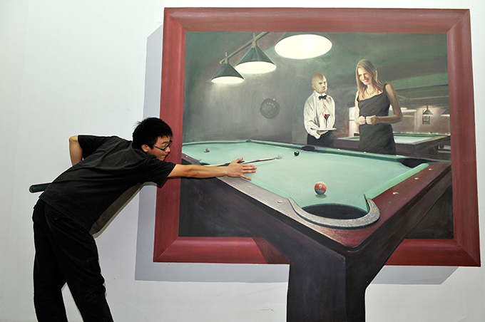 Magic Art exhibition in China