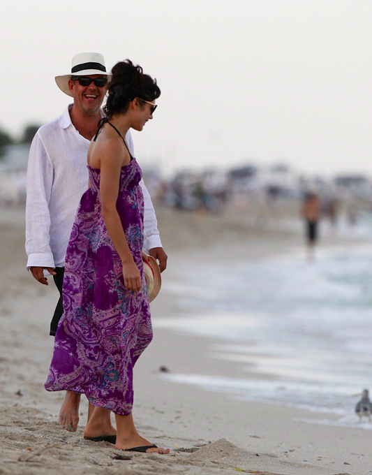 Olga Kurylenko on Miami beach