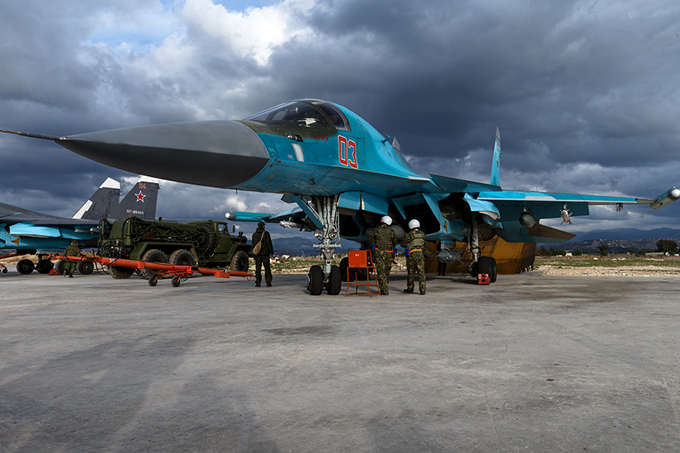 Russian Hmeymin airbase in Syria