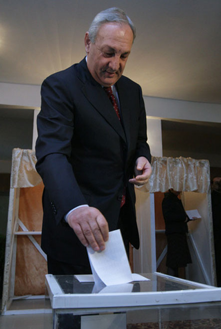 Abkhazia mourns its President Sergei Bagapsh