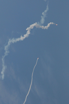 Russian missiles destroy targets