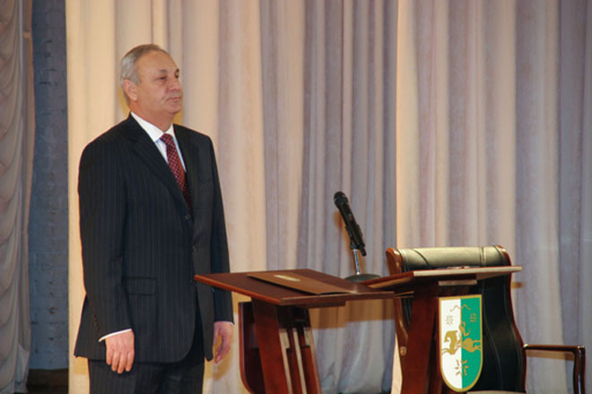 Abkhazia mourns its President Sergei Bagapsh