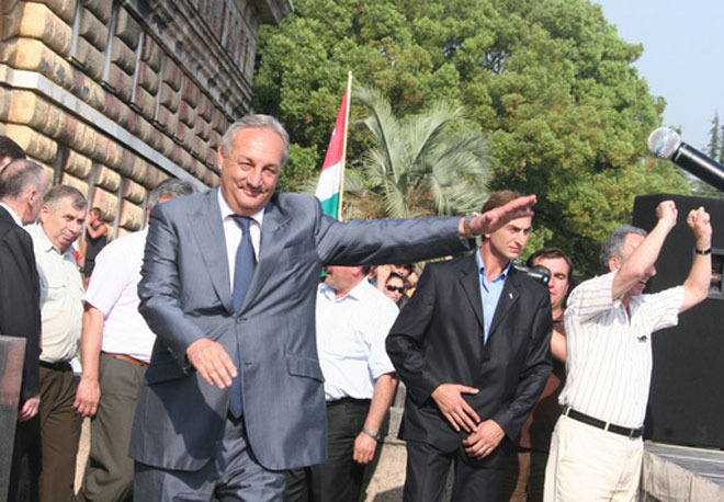 Abkhazia mourns its President Sergei Bagapsh