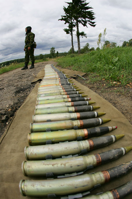 Tunguska self-propelled anti-aircraft system