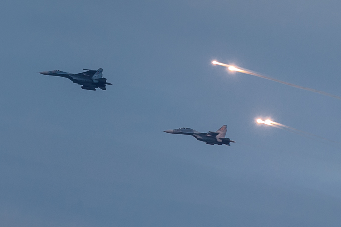 Crimea under Russia's defense