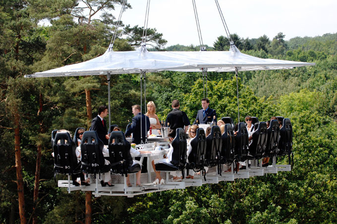 This dinner is not for the faint-hearted