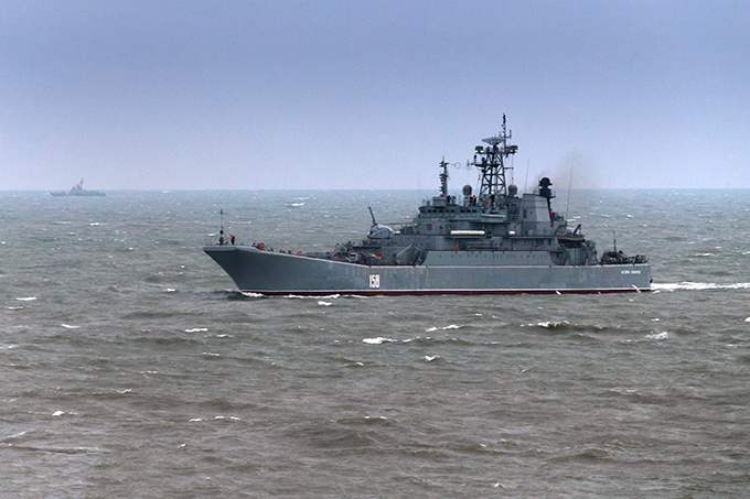 Crimea under Russia's defense