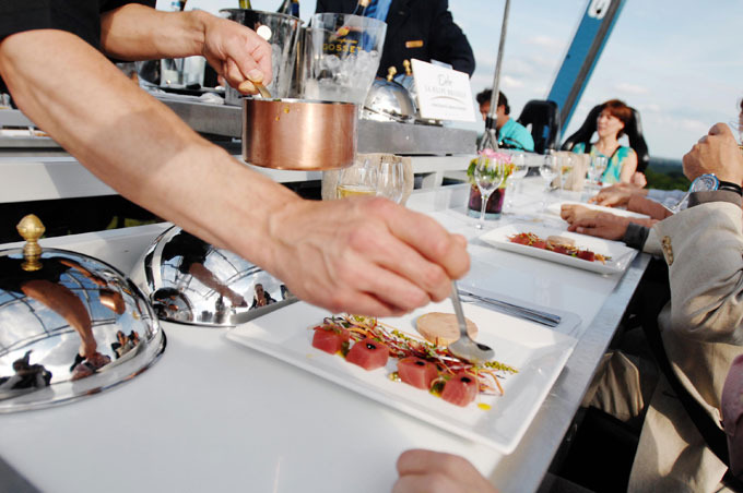 This dinner is not for the faint-hearted