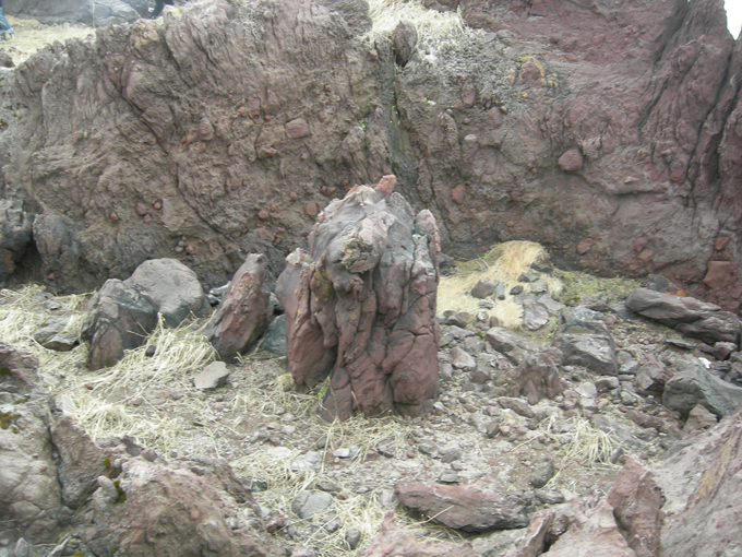 Iturup: Island of solidified lava