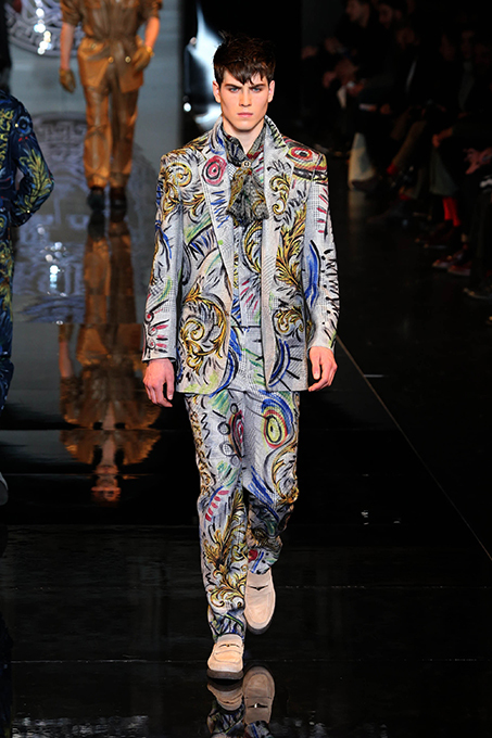 Lacy and racy collection for men by Versace