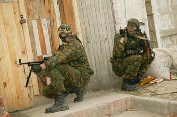 Chechnya. Russian Spetsnaz (special purpose units)