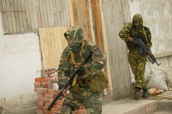 Chechnya. Russian Spetsnaz (special purpose units)