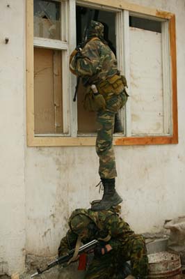 Chechnya. Russian Spetsnaz (special purpose units)