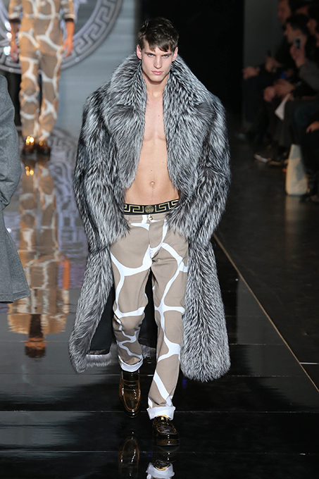 Lacy and racy collection for men by Versace