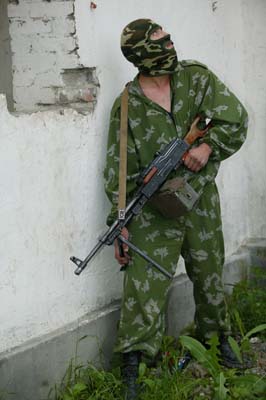 Chechnya. Russian Spetsnaz (special purpose units)