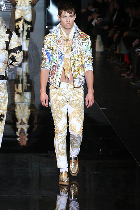 Lacy and racy collection for men by Versace