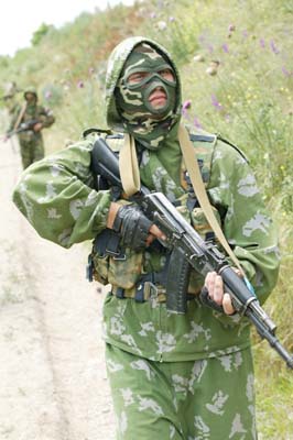Chechnya. Russian Spetsnaz (special purpose units)