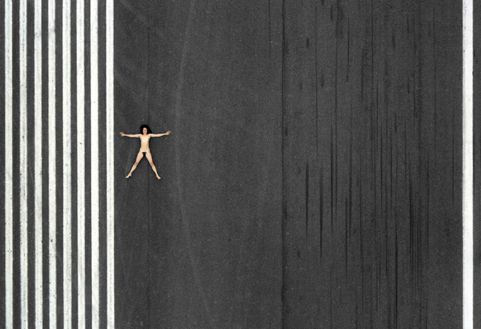 Aerial nude photos by John Crawford
