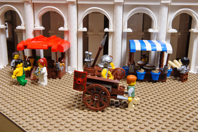 Lego builder creates first-ever Lego Colosseum