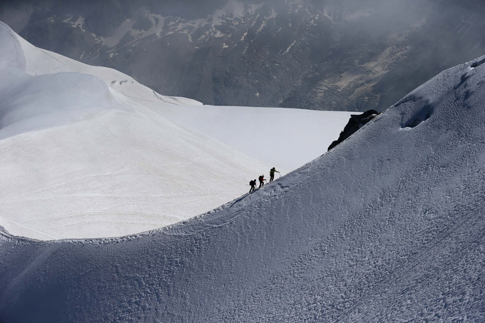 The White Mountain of Mont Blanc