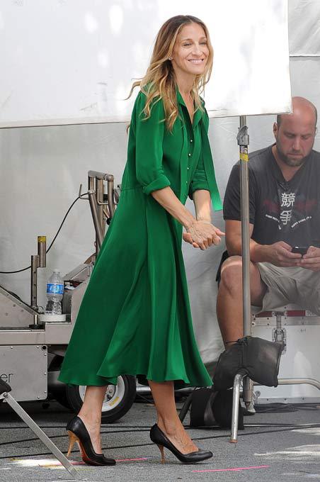 Sarah Jessica Parker working on her new movie