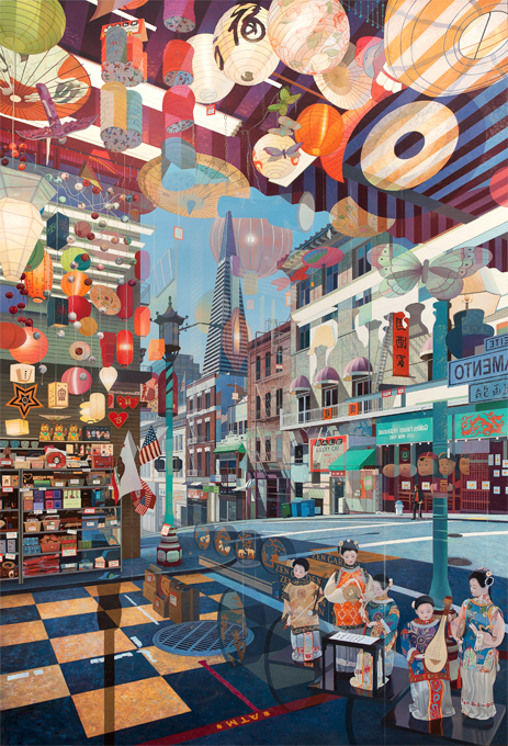 Surreal city landscapes